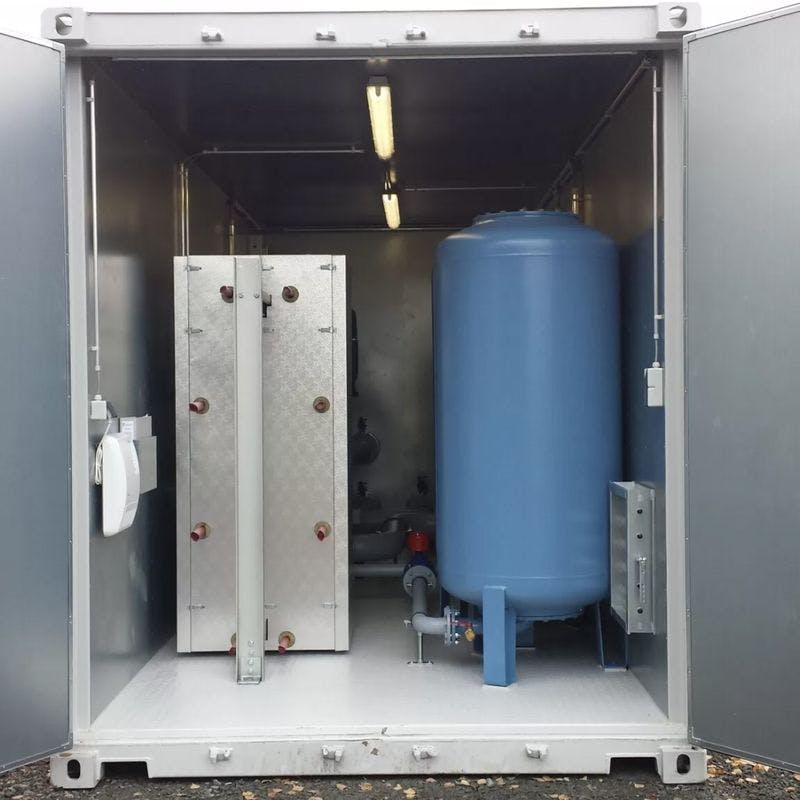 Bilde av maskin med vannbåren varme Energy Rent